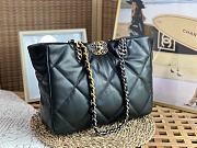 Chanel 22B Hobo Tote Bag in Black A3660 41x24x10.5cm - 6