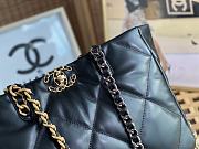 Chanel 22B Hobo Tote Bag in Black A3660 41x24x10.5cm - 4