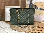 Chanel 22B Hobo Tote Bag in Green A3660 41x24x10.5cm - 1