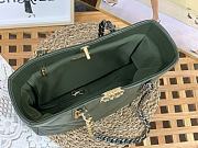 Chanel 22B Hobo Tote Bag in Green A3660 41x24x10.5cm - 4