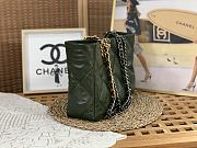 Chanel 22B Hobo Tote Bag in Green A3660 41x24x10.5cm - 3