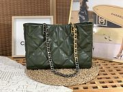 Chanel 22B Hobo Tote Bag in Green A3660 41x24x10.5cm - 2