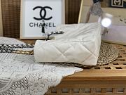 Chanel 22B Hobo Tote Bag in White A3660 41x24x10.5cm - 6