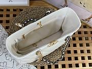 Chanel 22B Hobo Tote Bag in White A3660 41x24x10.5cm - 3