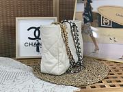Chanel 22B Hobo Tote Bag in White A3660 41x24x10.5cm - 2