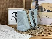 Chanel 22B Hobo Tote Bag in Blue A3660 41x24x10.5cm - 4