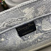 Dior Grey Embroiderded Reserve Book Tote Bag 41.5cm - 2