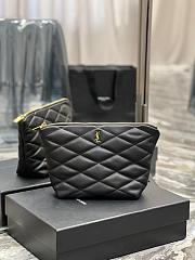 Saint Laurent Sade Quilted Clutch 26x19x11cm - 1