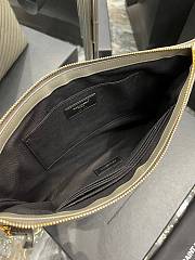 Saint Laurent Monogram Clutch in Grey 30×21.5×2cm - 3