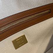 Fendi Baguette Multicolor Canvas Bag 26x13x6cm - 4