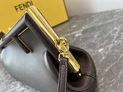 Fendi First Shoulder Bag in Black 25x9x18cm - 6
