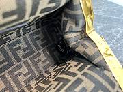 Fendi First Shoulder Bag in Brown 25x9x18cm - 5