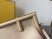 Fendi First Shoulder Bag in Beige 25x9x18cm - 6