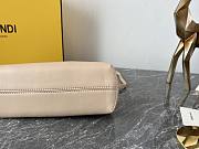 Fendi First Shoulder Bag in Beige 25x9x18cm - 4