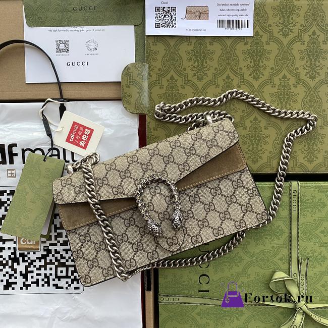 Gucci Dionysus Bag in Brown 25x13.5x7cm - 1