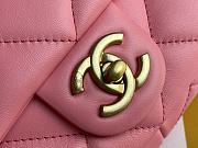 Chanel Flap Bag Pink Bag 18x27x8cm - 4