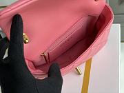 Chanel Flap Bag Pink Bag 17x21x6cm - 4