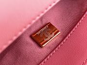 Chanel Flap Bag Pink Bag 17x21x6cm - 3