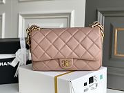 Chanel Flap Bag Brown Bag 18x27x8cm - 1