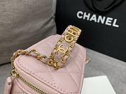 Chanel Vanity Com Corrente Pink 17x9.5x8cm - 2