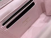 Chanel Vanity Com Corrente Pink 17x9.5x8cm - 3