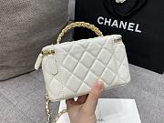 Chanel Vanity Com Corrente White 17x9.5x8cm - 5