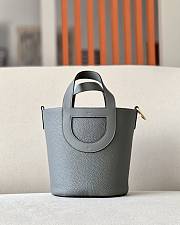 Herme Casual Style Unisex Street Style Plain Leather Party Style 18x12.5x22cm - 1