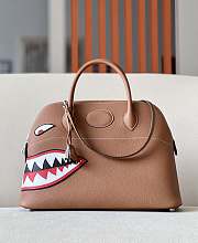 Hermes Bolide Bag Shark Monster Bolide Gold Palladium Limited Edition 37x27x14cm - 1