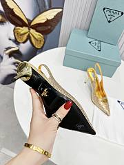 Prada Slingback Mit Strass - 4