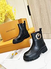 Louis Vuitton Short Black Boots A1050  - 4
