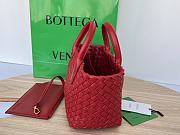Bottega Veneta Mini Cabat Red Bag 709464 Bag 20x15x12cm - 6