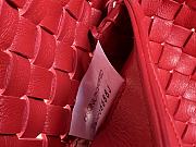 Bottega Veneta Mini Cabat Red Bag 709464 Bag 20x15x12cm - 3