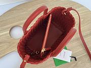 Bottega Veneta Mini Cabat Red Bag 709464 Bag 20x15x12cm - 2