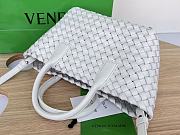 Bottega Veneta Mini Cabat White Bag 709464 Bag 20x15x12cm - 5