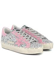 Golden Goose Hi Star Glitter Sneakers - 3