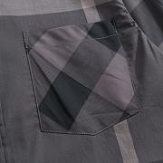 Burberry Grey Block Plaid Shirt - 3
