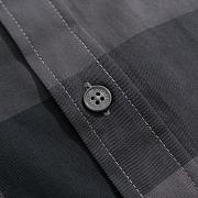 Burberry Grey Block Plaid Shirt - 2