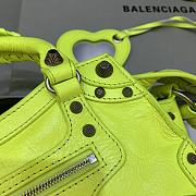 Balenciaga Neo Cagole Bag in Green 26x13x18cm - 4