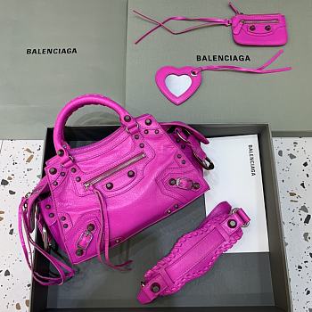 Balenciaga Neo Cagole Bag in Pink 26x13x18cm