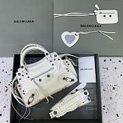 Balenciaga Neo Cagole Bag in White 26x13x18cm - 1