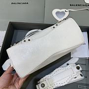 Balenciaga Neo Cagole Bag in White 26x13x18cm - 4