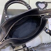 Balenciaga Neo Cagole Bag in Black 26x13x18cm - 4
