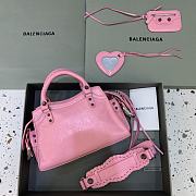 Balenciaga Neo Cagole Bag in Rosa Gold 26x13x18cm - 6