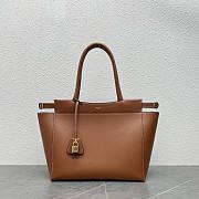 Celine Cabas Bourgeois Bag in Brown 31×15×29cm - 1