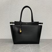 Celine Cabas Bourgeois Bag in Black 31×15×29cm - 1