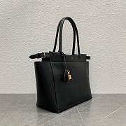 Celine Cabas Bourgeois Bag in Black 31×15×29cm - 6