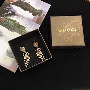 Gucci Crystal Strawberry Earrings  - 6