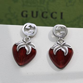 Gucci Strawberry Earrings No.2