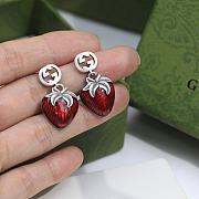 Gucci Strawberry Earrings No.2 - 5