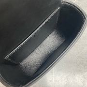 Celine Belt Bag Triomphe Belt In Shiny Calfskin Black 11x8x4cm - 4